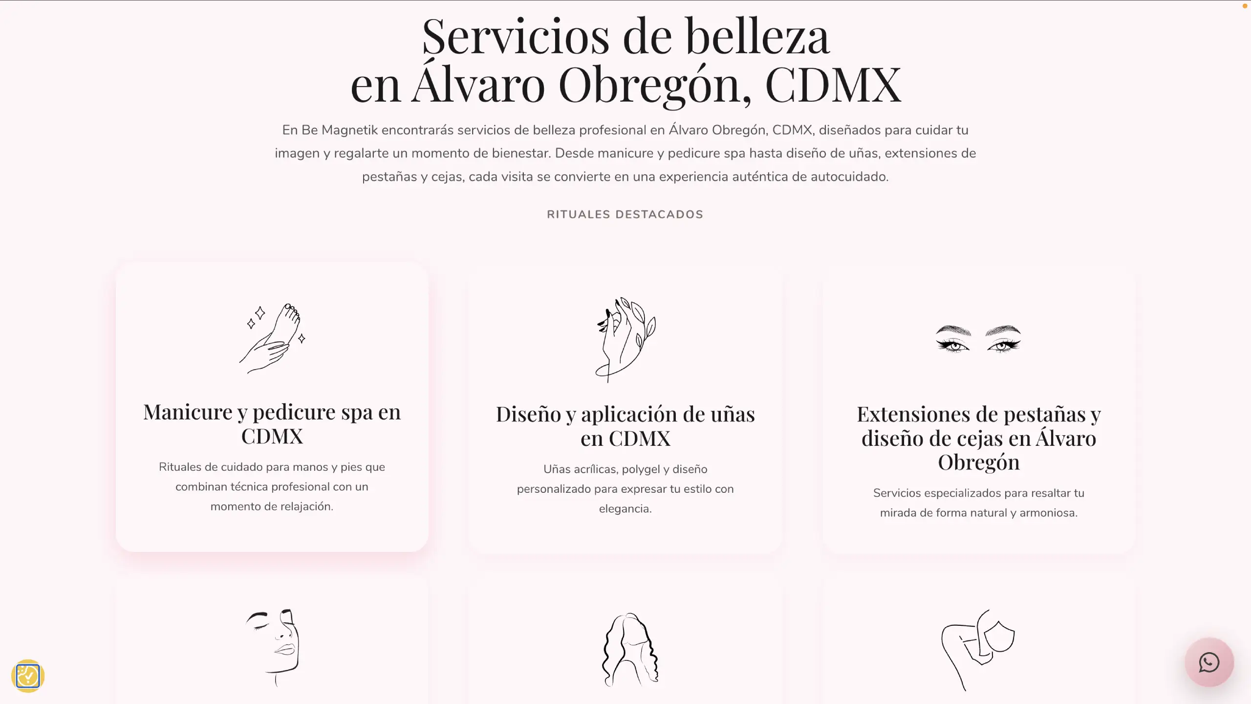 Web servicios Be Magnetik