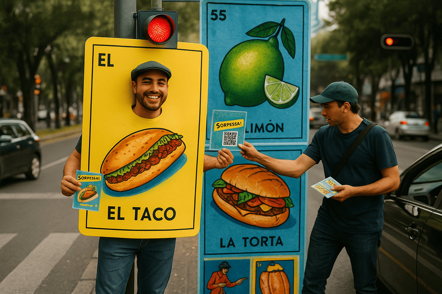 Activación visual La Favorita